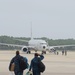 Departing Naval Air Station Jacksonville for deployment