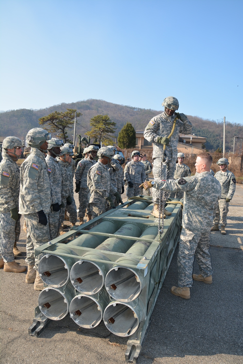 Fires support battalion learns resupply through the sky