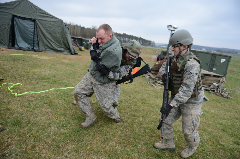 Life in combat training