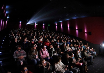 NATO COM Police Cinema visit