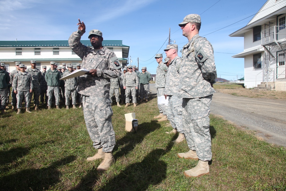 114th Signal Battalion field training exercise