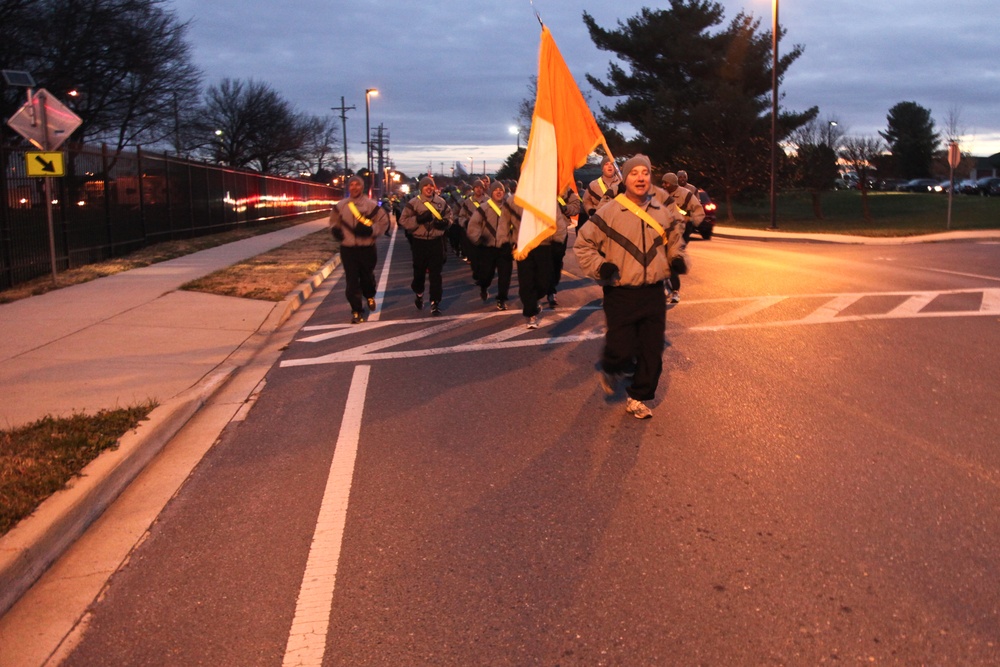 21st Signal Brigade run