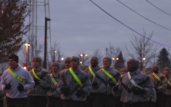21st Signal Brigade run