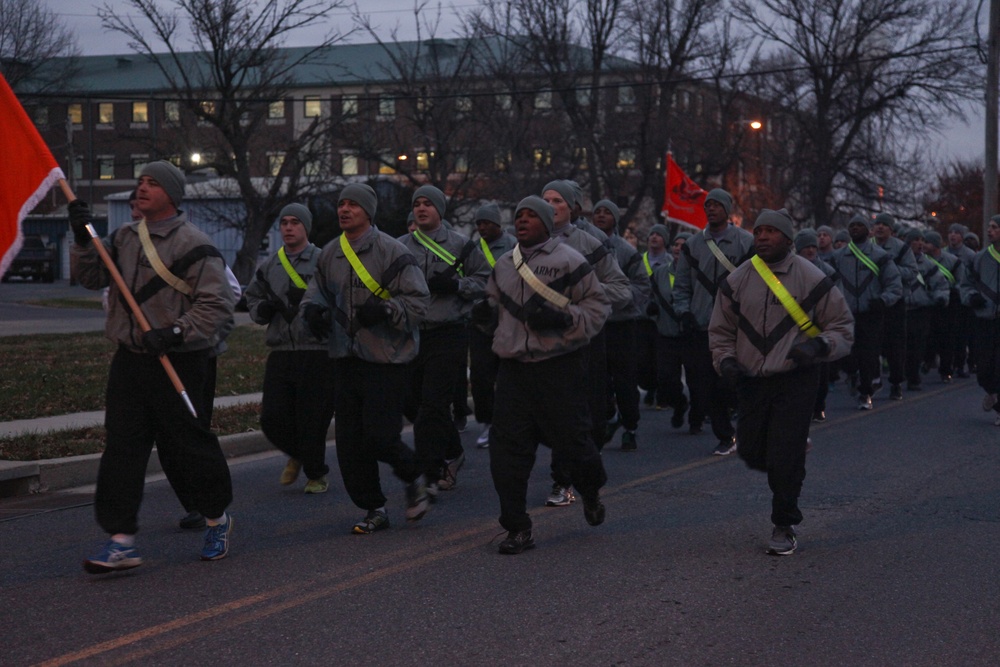 21st Signal Brigade run