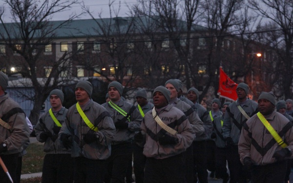 21st Signal Brigade run