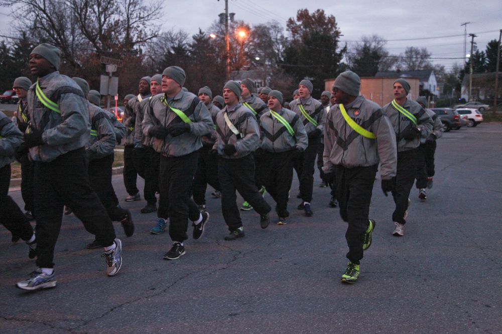 21st Signal Brigade run