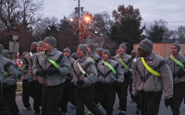 21st Signal Brigade run