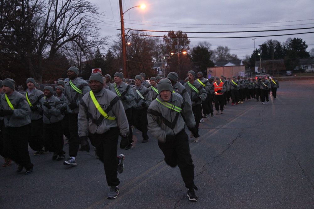 21st Signal Brigade run