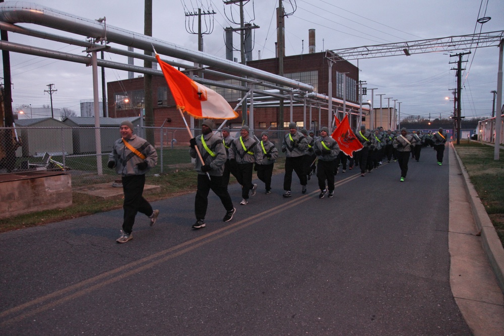 21st Signal Brigade run