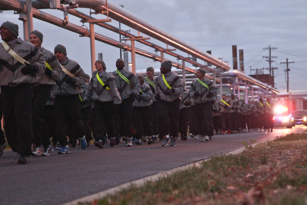 21st Signal Brigade run