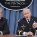 Hagel, Dempsey hold press conference