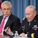 Hagel, Dempsey hold press conference