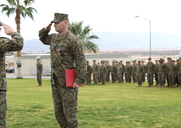 Purple Heart presented to ‘Magnificent Seventh’ Marine