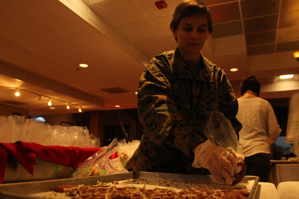 Combat Center Hosts Treats For Troops