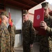 Marine receives surprise promotion