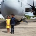 Brunei Princess, Prince view US aircraft during BRIDEX 13