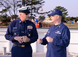 Coast Guard’s top enlisted member visits Cape May