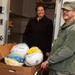 Falmouth Service Center, OCAC and Chaplains donate dozens of Thanksgiving fixings to wing members