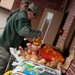 Falmouth Service Center, OCAC and Chaplains donate dozens of Thanksgiving fixings to wing members