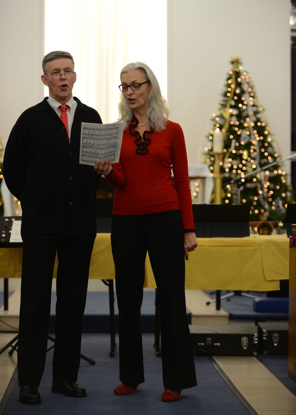 RAF Mildenhall chapel hosts first Christmas Music Extravaganza