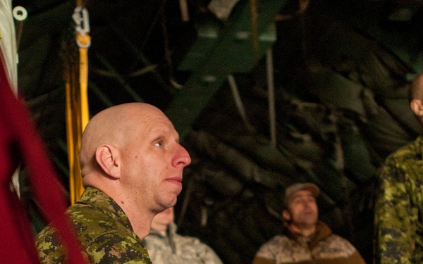 Paratroopers from across the globe prepare for a holiday tradition