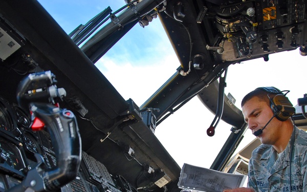 Engine troop: Tech. Sgt. Dominguez