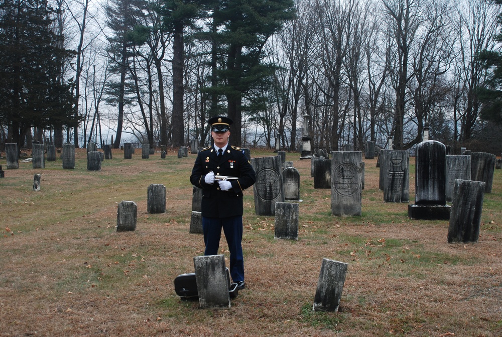 Martin Van Buren presidential wreath laying