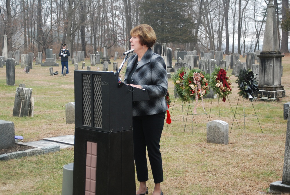 Martin Van Buren presidential wreath laying