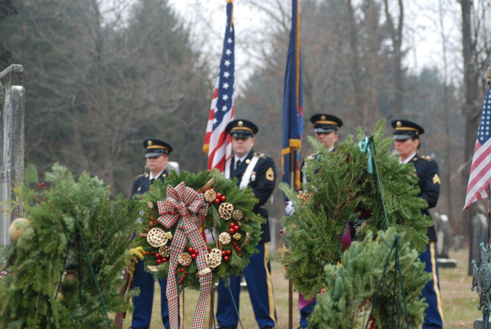 Martin Van Buren presidential wreath laying