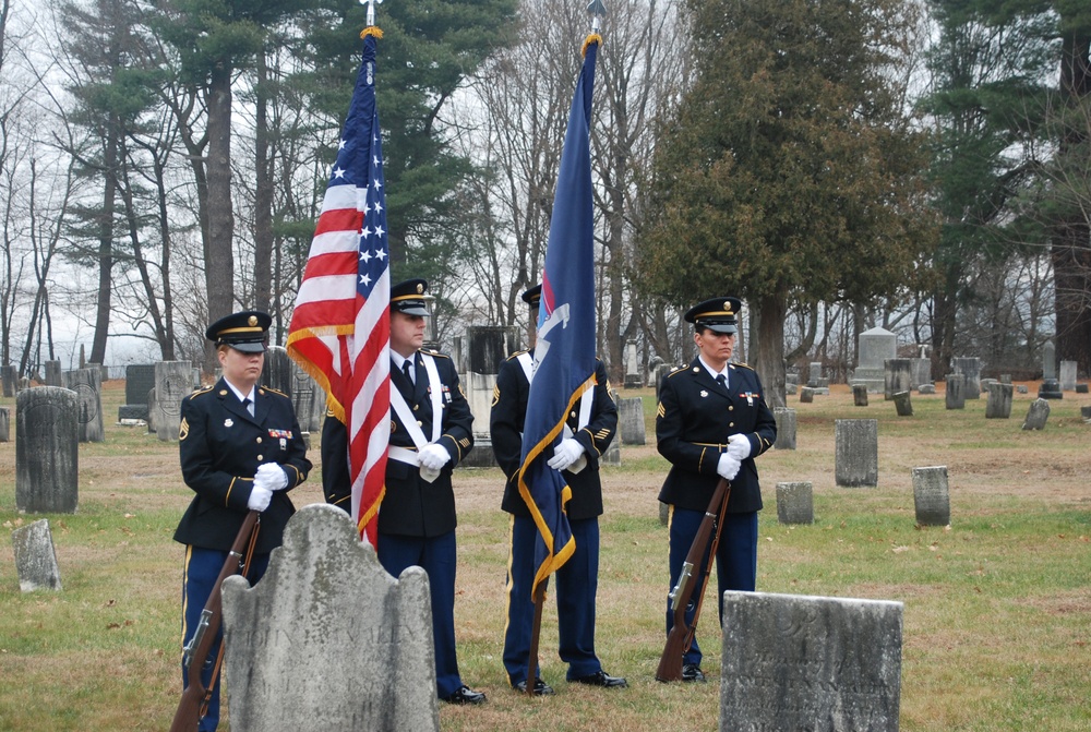Martin Van Buren presidential wreath laying
