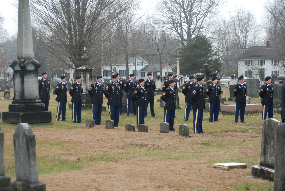Martin Van Buren presidential wreath laying