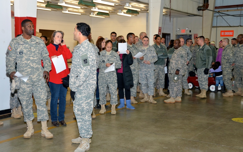 HEROES Care toy distribution at Fort Leonard Wood