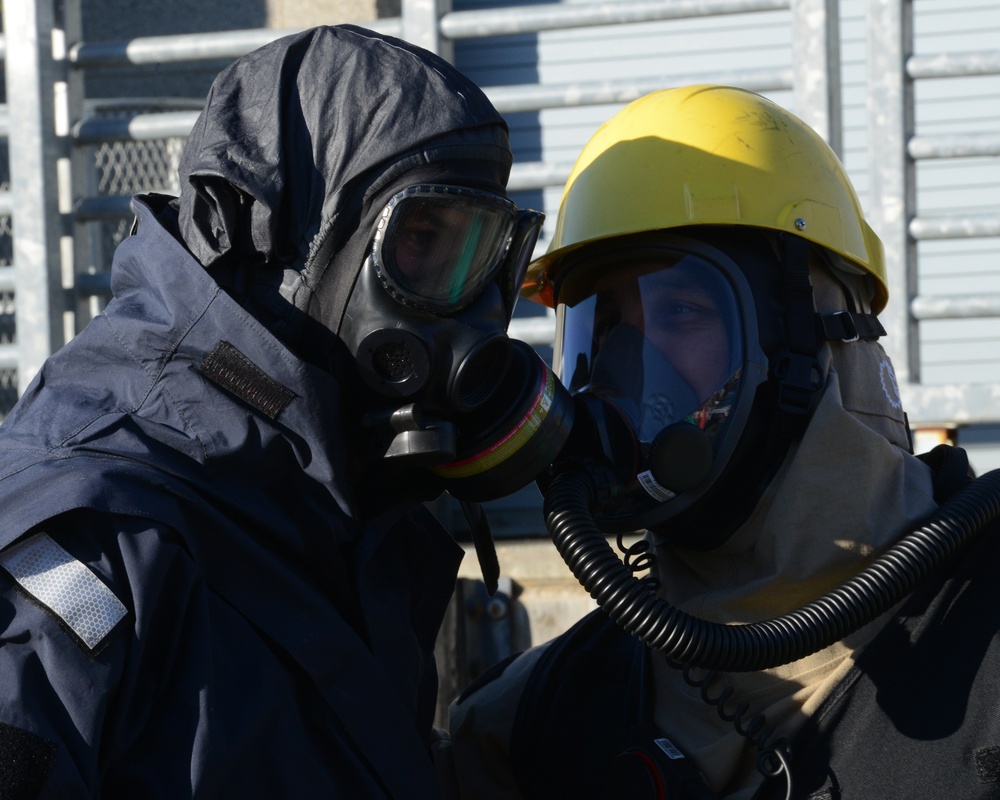 Technical decontamination training