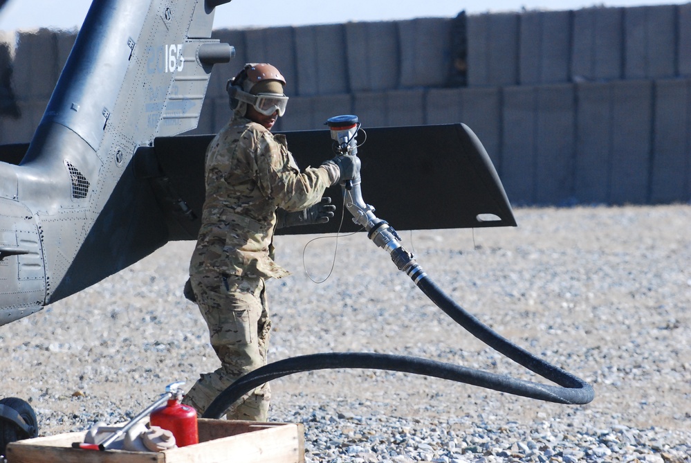 10th Combat Aviation Brigade petroleum supply specialists