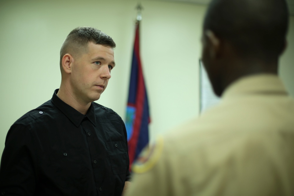 Marines visit local JROTC during Exercise Forager Fury II