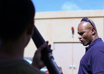 Marines visit local JROTC during Exercise Forager Fury II