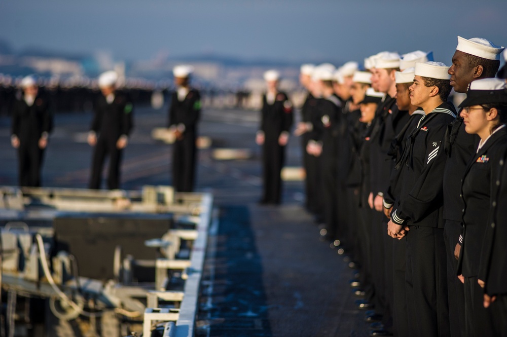 USS George Washington operations