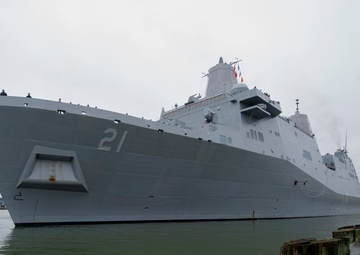 Final Bataan Amphibious Ready Group Ship Returns from Deployment