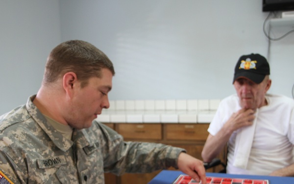 Spending time With veterans