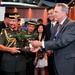 The Sultan of Brunei views U.S. Marine Corps MV-22B Osprey capability