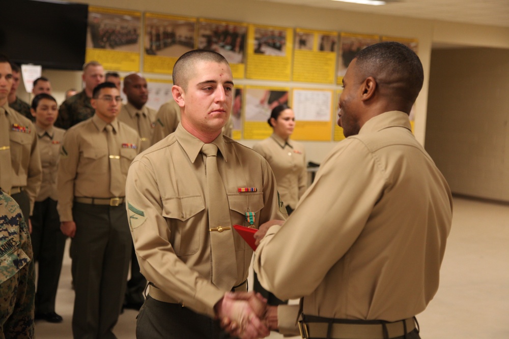 Awards for SOI-E Marines