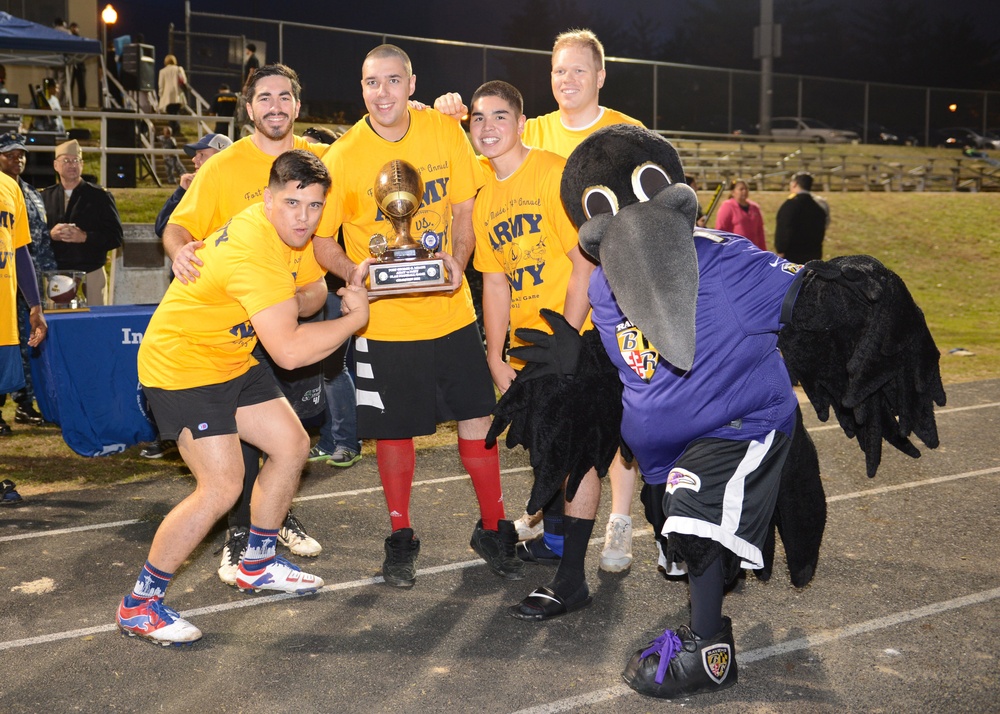 Navy defeats Army in Fort Meade’s annual flag football game
