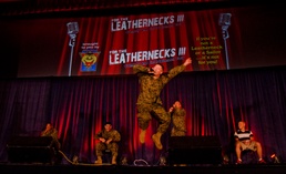 'For the Leathernecks' tour brings laughter, smiles to service members