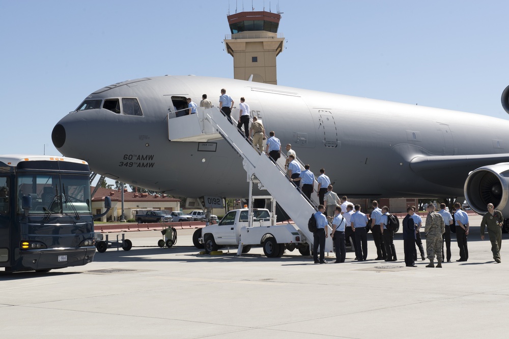 Travis Air Force Base tour