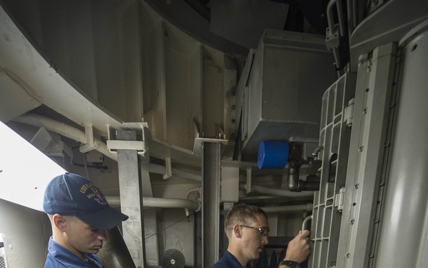 Ramage Mk-45 movement checks