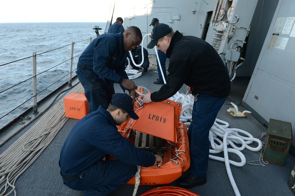 USS Mesa Verde operations