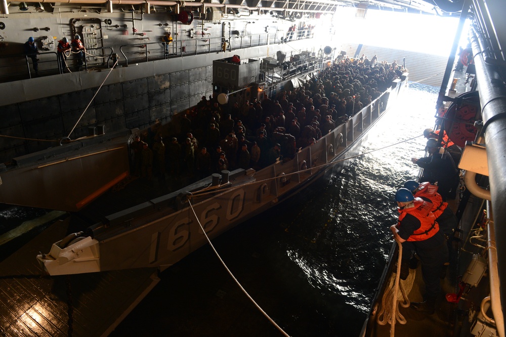 USS Mesa Verde operations