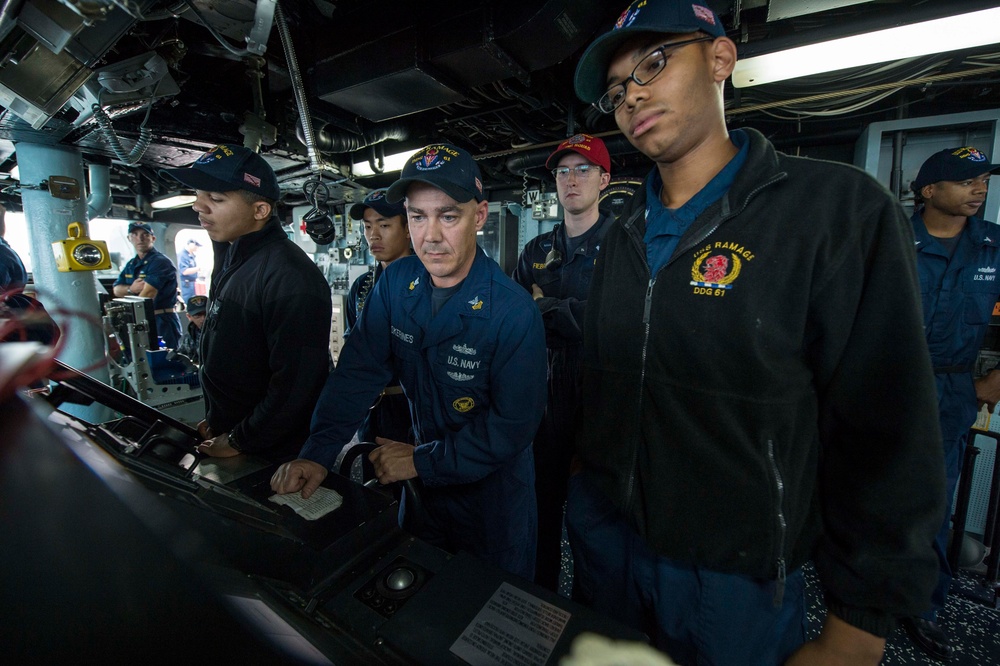 DVIDS - Images - USS Ramage operations [Image 15 of 16]