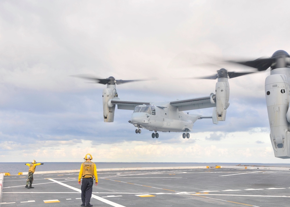 USS New York operations