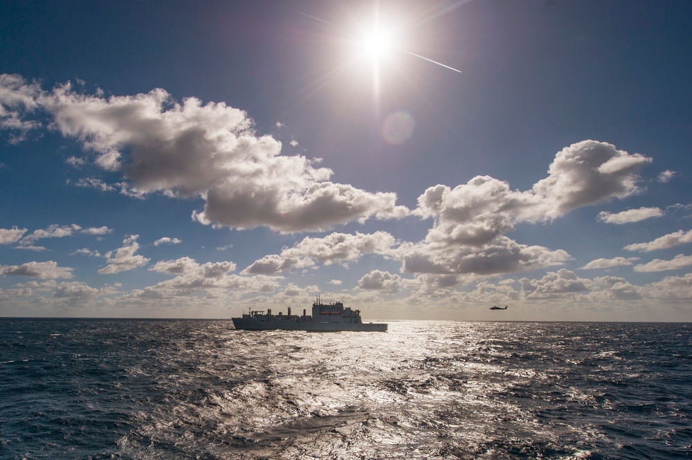 USS Leyte Gulf operations